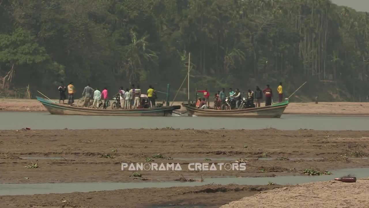 সোমেশ্বরী নদীপাড়ের শিবগঞ্জ বাজার Panorama Documentary