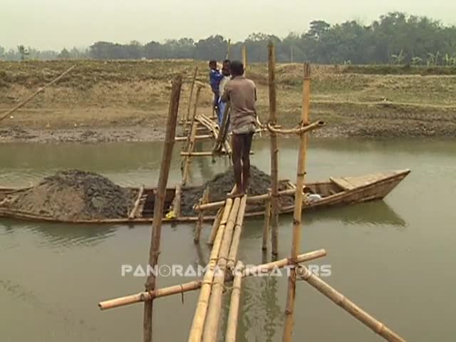 ⁣শীতের শীর্ণ করতোয়া নদী THE BEAUTY OF RIVER KOROTOA DURING WINTER IN BANGLADESH