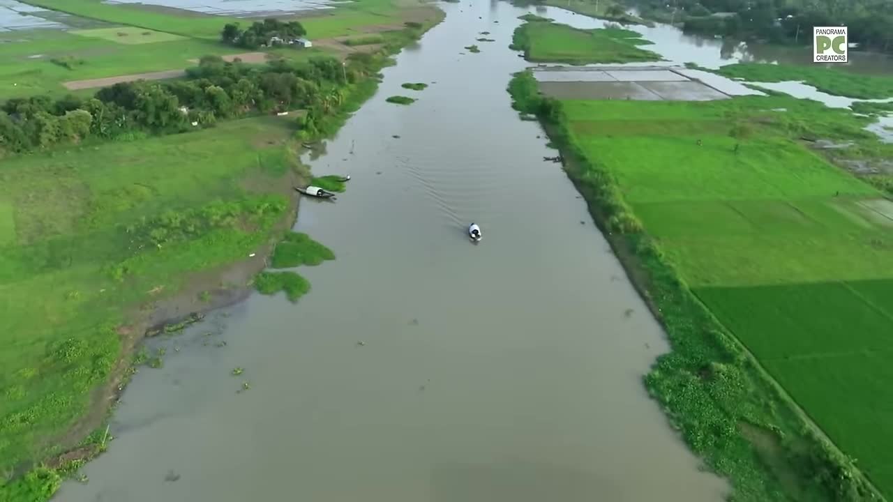 ⁣ব্রাহ্মণবাড়িয়ার পাগলা নদী ও নদী পাড়ের গ্রামীণ জীবন Panorama Documentary