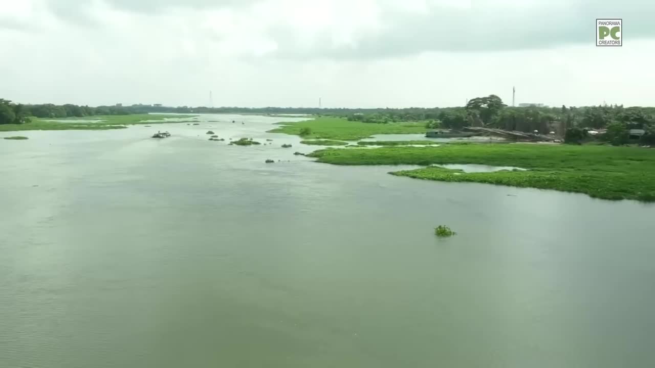 ব্রহ্মপুত্র নদ পাড়ে সোনারগাঁও এর প্রাচীন কাইকারটেক হাট Panorama Documentary