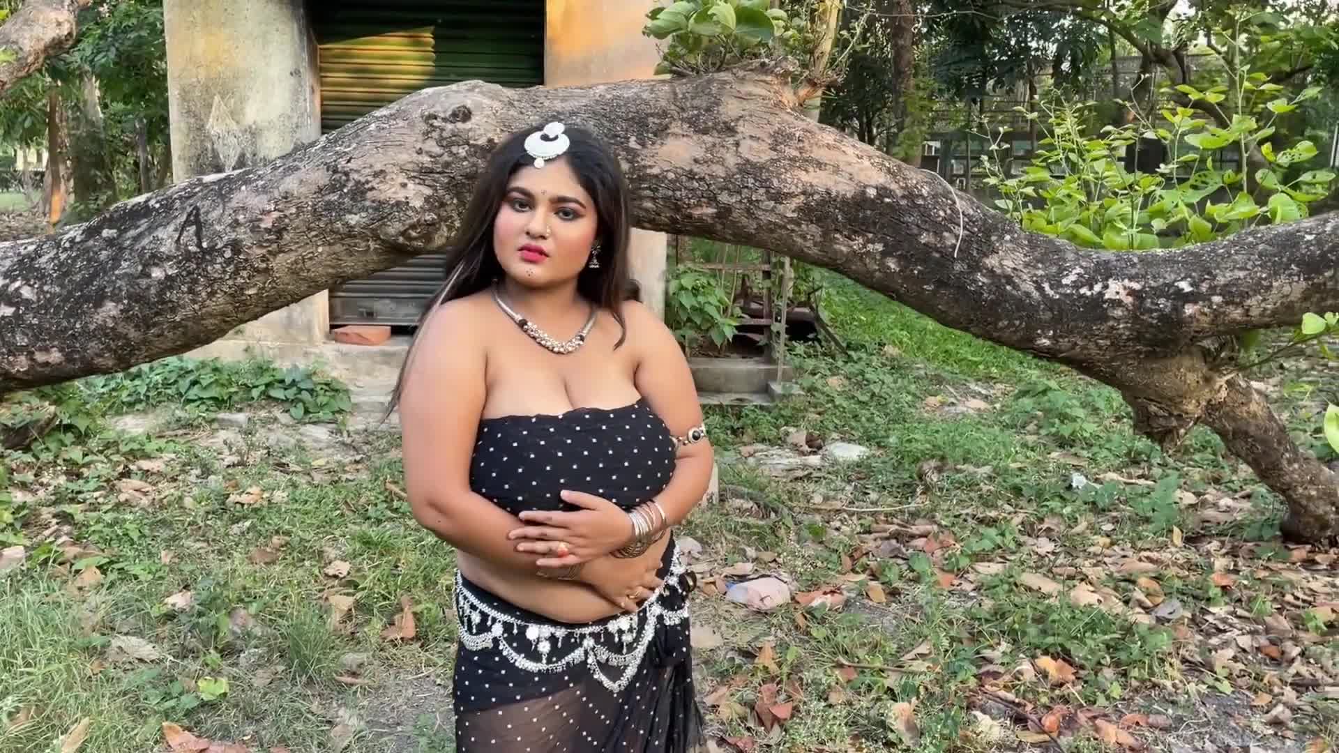 MEGHA DAS GHOSH  BEAUTIFUL RURAL GIRL AVATAR VIDEO   MEGHA IN A DEITY LOOK   UNIQUE BANJARAN LOOK