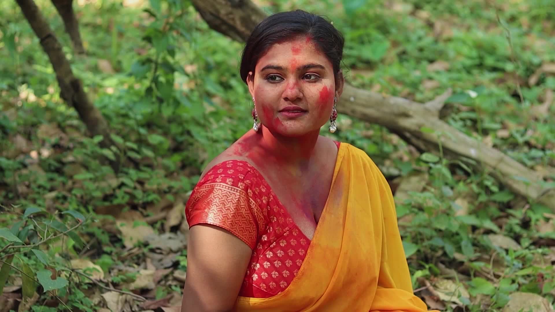 ⁣Basanta utsav 2022....saree shoot video n edit courtesy Sumon Das ig id meghadasghoshofficial